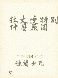 拉大便特别臭是什么原因