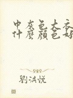 中灰色大衣内搭什么颜色好看