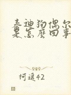 泰迪狗偶尔呕吐是怎么回事