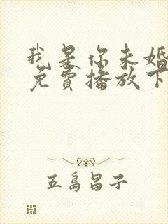 我是你未婚全集免费播放下载