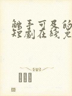 触手可及的温暖短剧在线免费观看