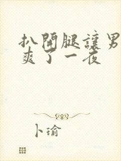 扒开腿让男人桶爽了一夜