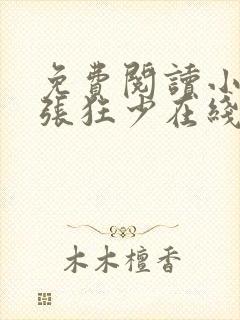 免费阅读小说嚣张狂少在线阅读全文