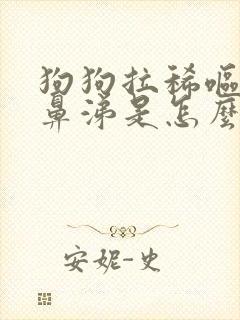 狗狗拉稀呕吐流鼻涕是怎么回事