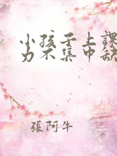 小孩子上课注意力不集中缺什么