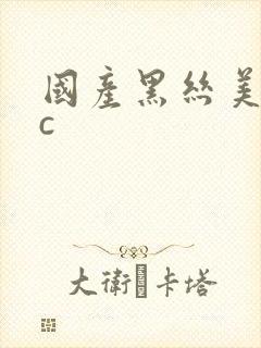 国产黑丝美女被c