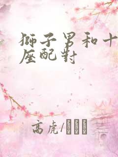 狮子男和十二星座配对