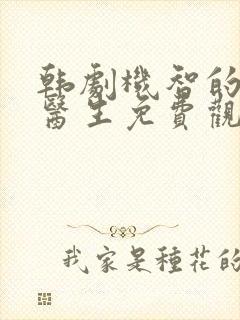 韩剧机智的住院医生免费观看