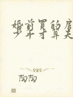 婚前买的房子多少年才算夫妻共同财产