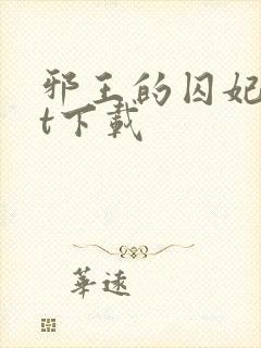 邪王的囚妃txt下载