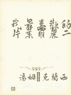 我最喜欢的动画片叶罗丽二年级作文