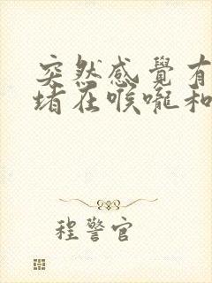 突然感觉有东西堵在喉咙和胸口