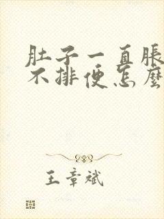 肚子一直胀痛又不排便怎么办