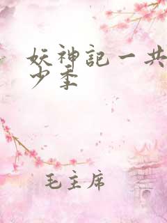 妖神记一共有多少季