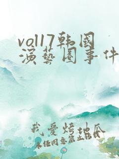 vol17韩国演艺圈事件