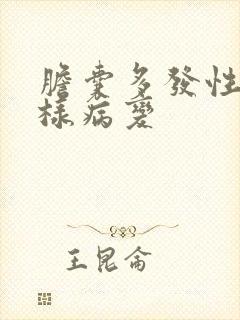 胆囊多发性息肉样病变