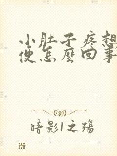 小肚子疼想上小便怎么回事