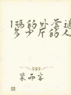 l码的外套适合多少斤的人穿