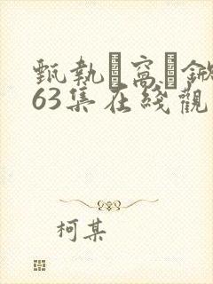 甄执窝锨�63集在线观看