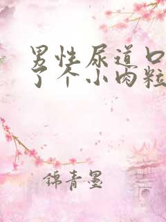 男性尿道口边长了个小肉粒