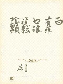 阴道口有白色的颗粒很痒