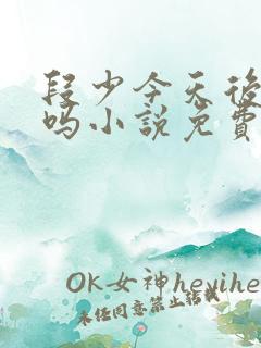 段少今天后悔了吗小说免费阅读