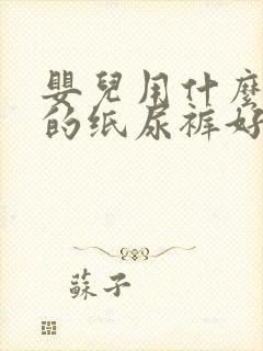 婴儿用什么牌子的纸尿裤好