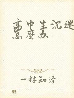 高中生沉迷网络怎么办