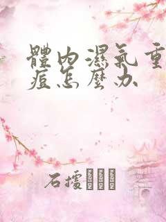 体内湿气重长痘痘怎么办