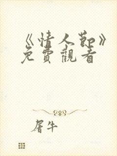 《情人节》电影免费观看