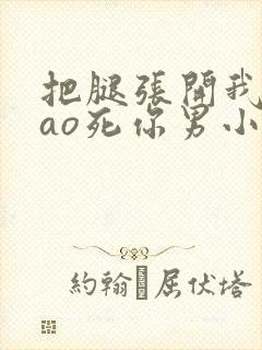 把腿张开我要cao死你男小说