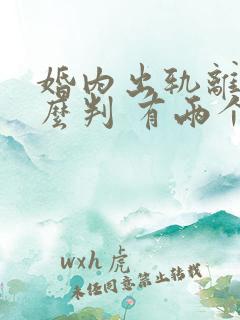 婚内出轨离婚怎么判 有两个孩子