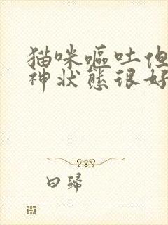 猫咪呕吐但是精神状态很好