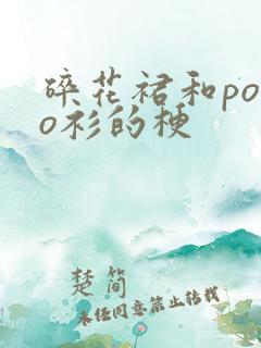 碎花裙和polo衫的梗