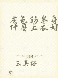 灰色的半身裙配什么上衣好看