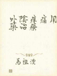 外阴痒痛用什么药治疗