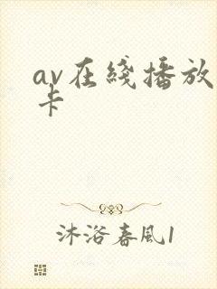 av在线播放不卡