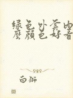 绿色外套内搭什么颜色好看