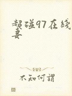 超碰97在线人妻