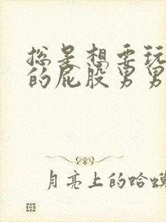 总是想要玩弄我的屁股男男