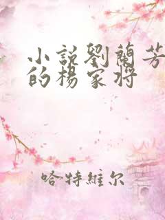 小说刘兰芳播讲的杨家将