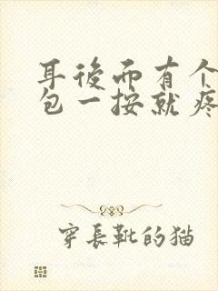 耳后面有个小鼓包一按就疼怎么回事