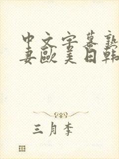 中文字幕熟女人妻欧美日韩精品