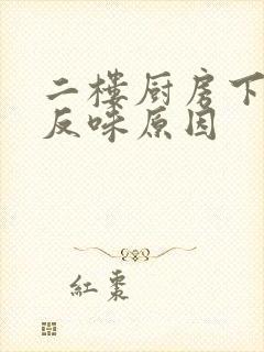 二楼厨房下水道反味原因