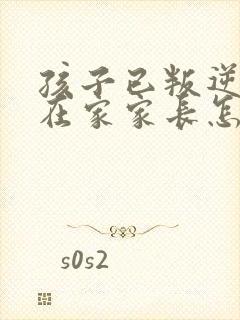 孩子已叛逆辍学在家家长怎么办