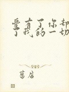 爱有了你却失去了我的一切