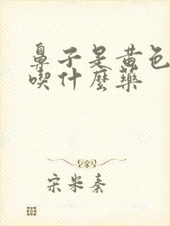 鼻子是黄色鼻涕吃什么药