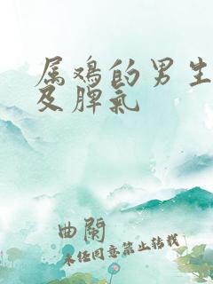 属鸡的男生性格及脾气