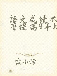 语文成绩不好怎么提高9年级