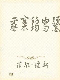 子宫的内膜厚回声不均匀怎么治疗